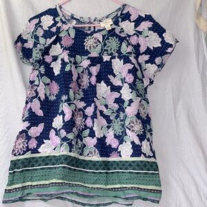 NWOT Pretty summer Blouse, St Johns Bat, M